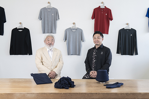 岩田和夫さん、真吾さん