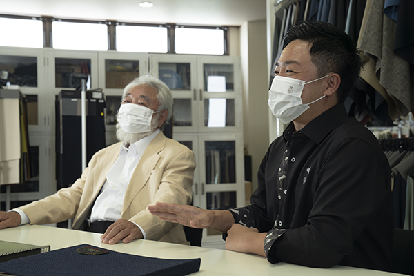 岩田和夫さん、真吾さん